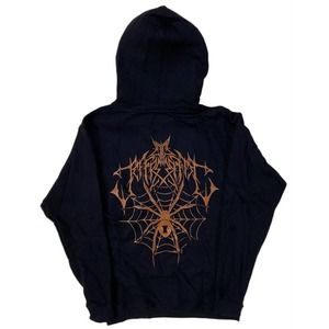 Jeffree Star Men's Exclusive Halloween Black Widow Spider Hoodie Sweatshirt
